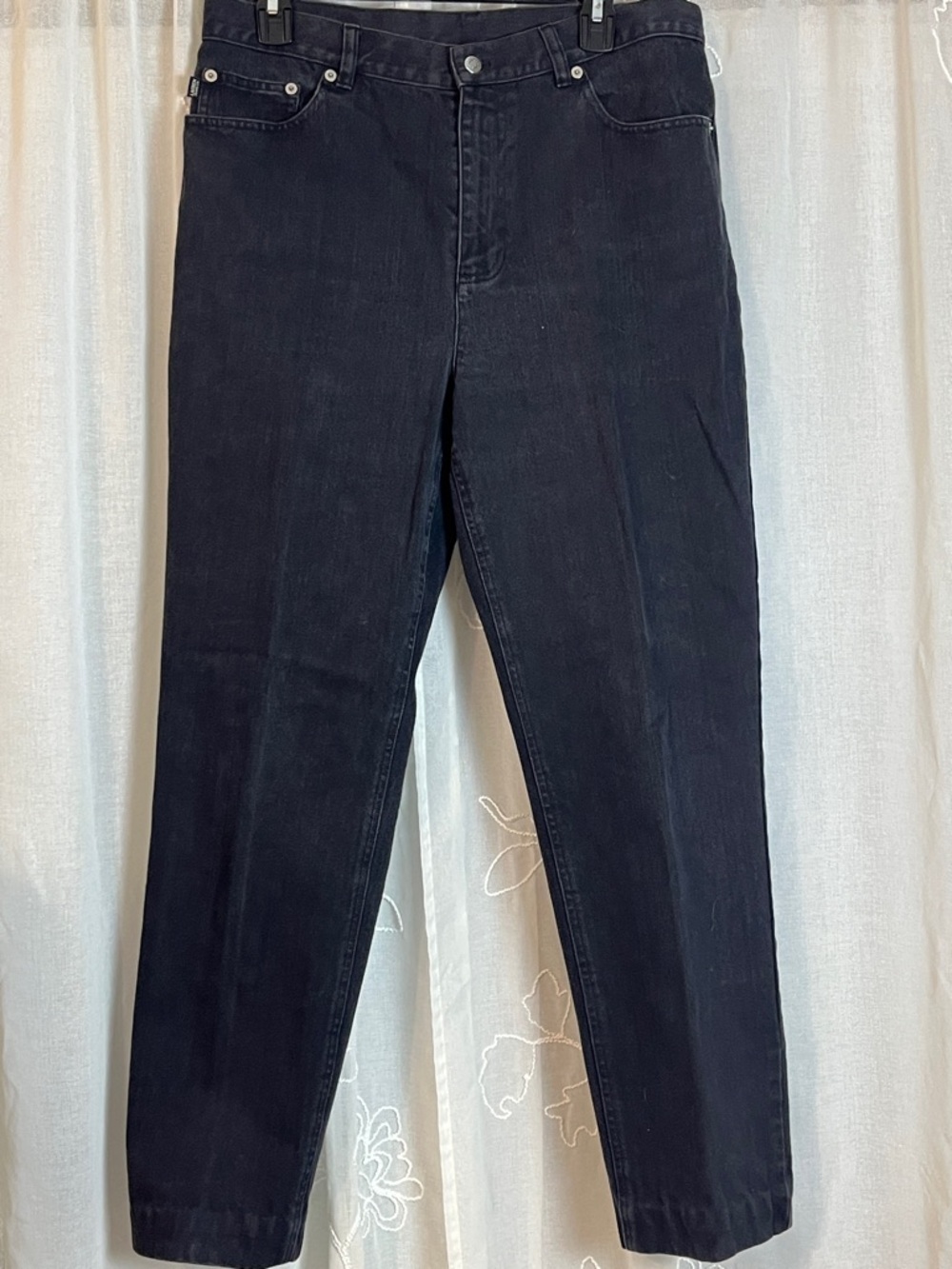 Ralph Lauren High-Rise Women's Jeans in Black